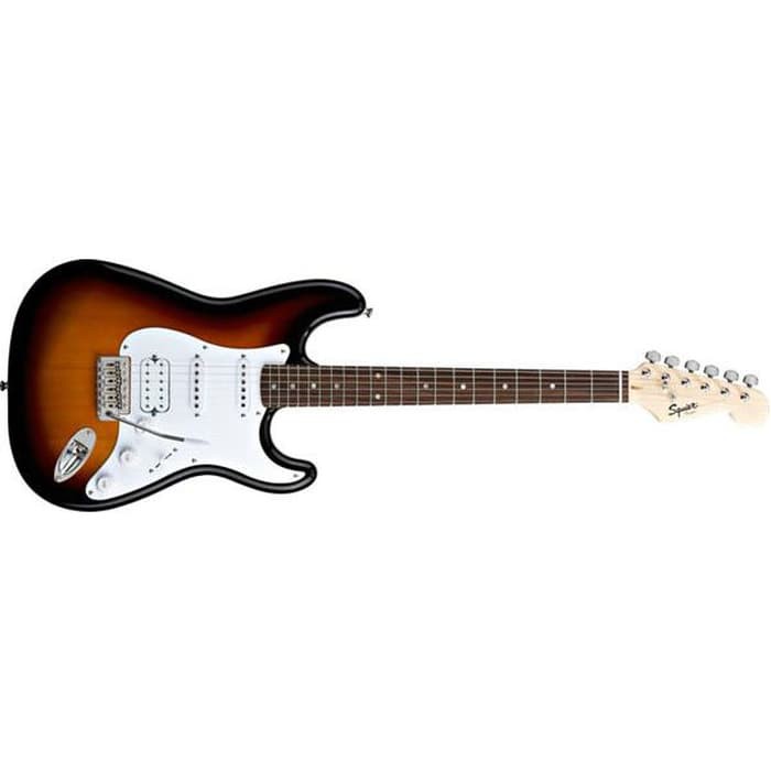 Squier Bullet Strat Electric Guitar /w Tremolo - Brown Sunburst