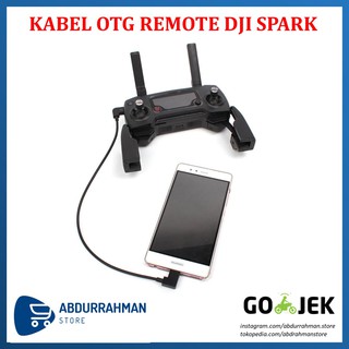 Kabel OTG Micro USB Tipe C Android IPhone IOS Remote DJI Spark Mavic