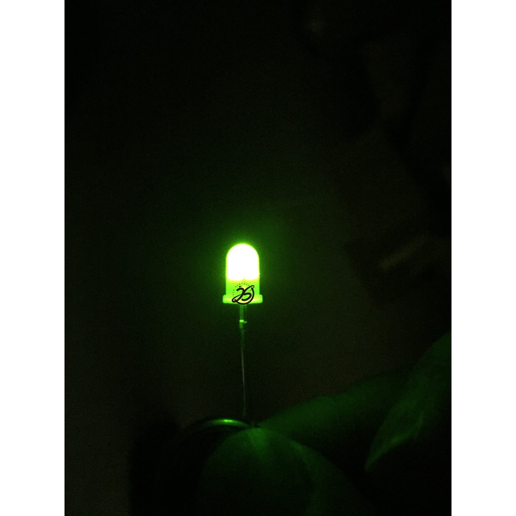 LED 5MM SUPER HIJAU KEPALA HIJAU SUPER TERANG HARGA 1 BUAH