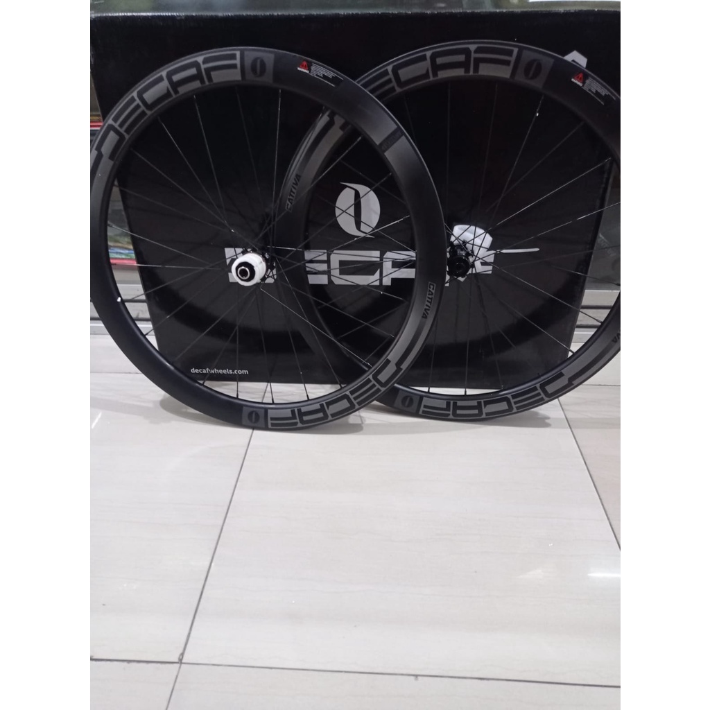 WHEELSET DECAF 700C CARBON DISCBRAKE