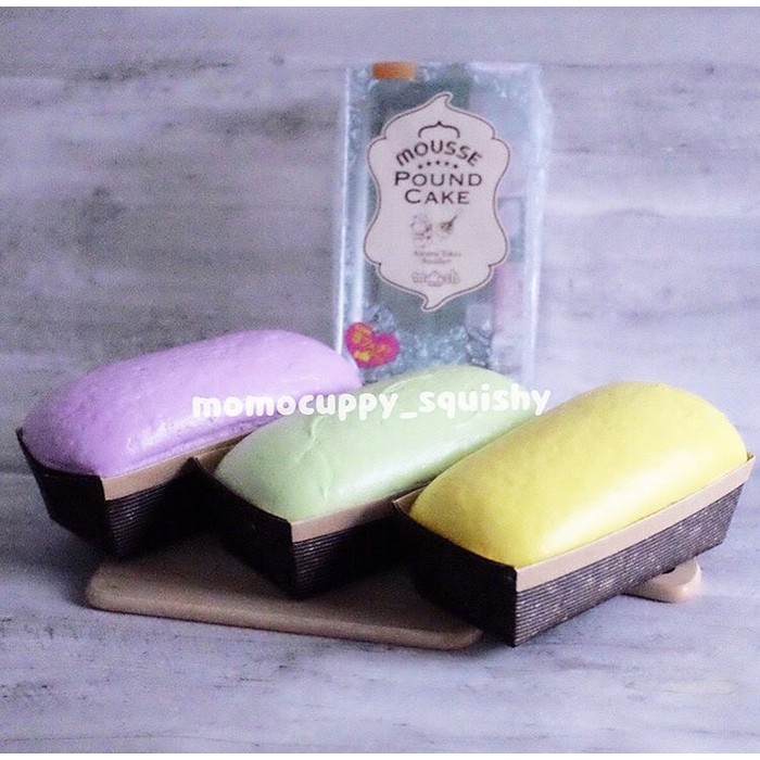 PROMO SQUISHY LICENSED KARAKTER new colour mousse pound cake by ibloom