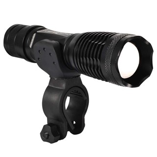  BIKE  Flashlight Holder Dudukan  lampu  sepeda  BLACK 