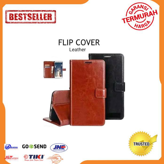 FLIP CASE HP SAMSUNG A10 2019 WALLET LEATHER CASE DOMPET