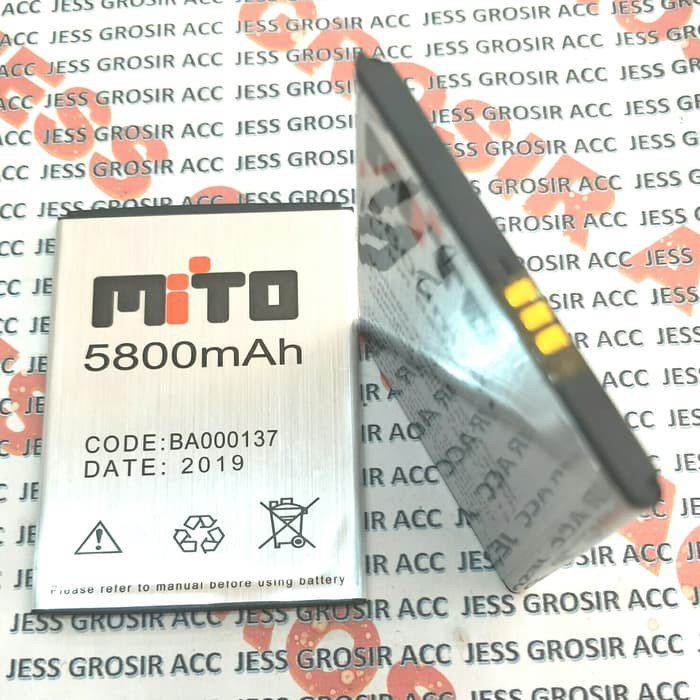 Baterai Battery original Double Power MITO Note A62 BA000137 BA-000137