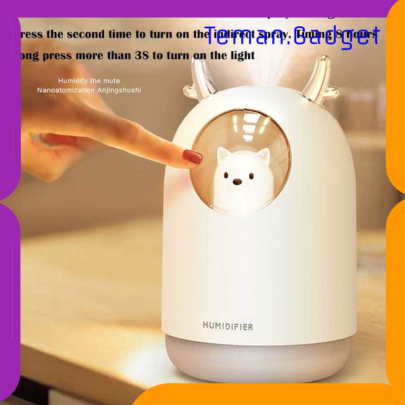 TG-CE055 Taffware Pet Ultrasonic Humidifier RGB Aroma Essential Oil 300ml M106