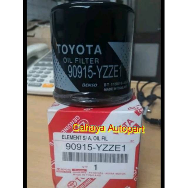 Filter Oil atau Element Oil Filter Toyota Yaris Vios