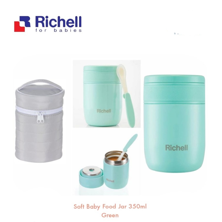 MAK320 RICHELL TERMOS MAKAN BABY STAINLESS JAR TEMPAT MAKAN R99122