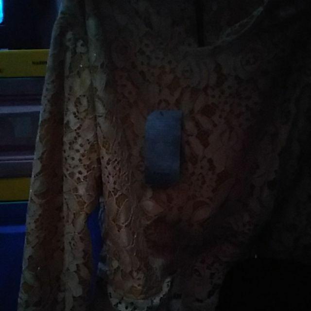 Maura Couple - Sania Ruffle Batik Couple Ori Ndoro Jowi Gamis Murah- Kebaya Brokat