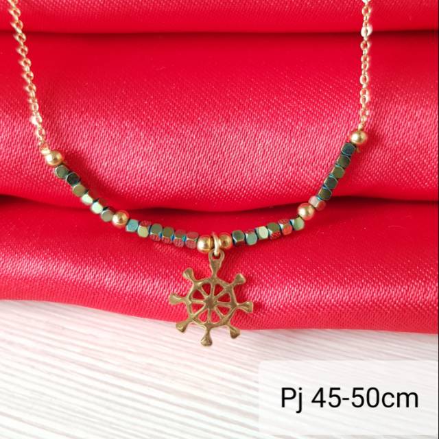 Kalung fashion Korean Titanium Import Antikarat KS17