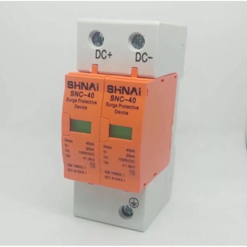 SPD DC 1000V Surge Protective Arester Device 20KA  40KA