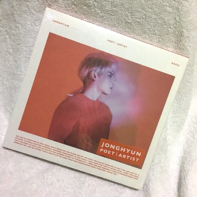 Jonghyun Album Poet Artist