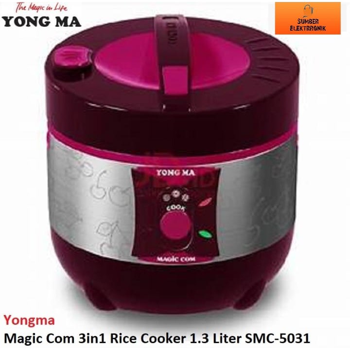 Yong Ma Magic Com - Rice Cooker SMC 5031 1.3 L