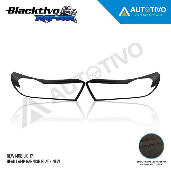 Jsl Garnish Depan Mobilio Rs 2017 Head Lamp Garnish Black New 021