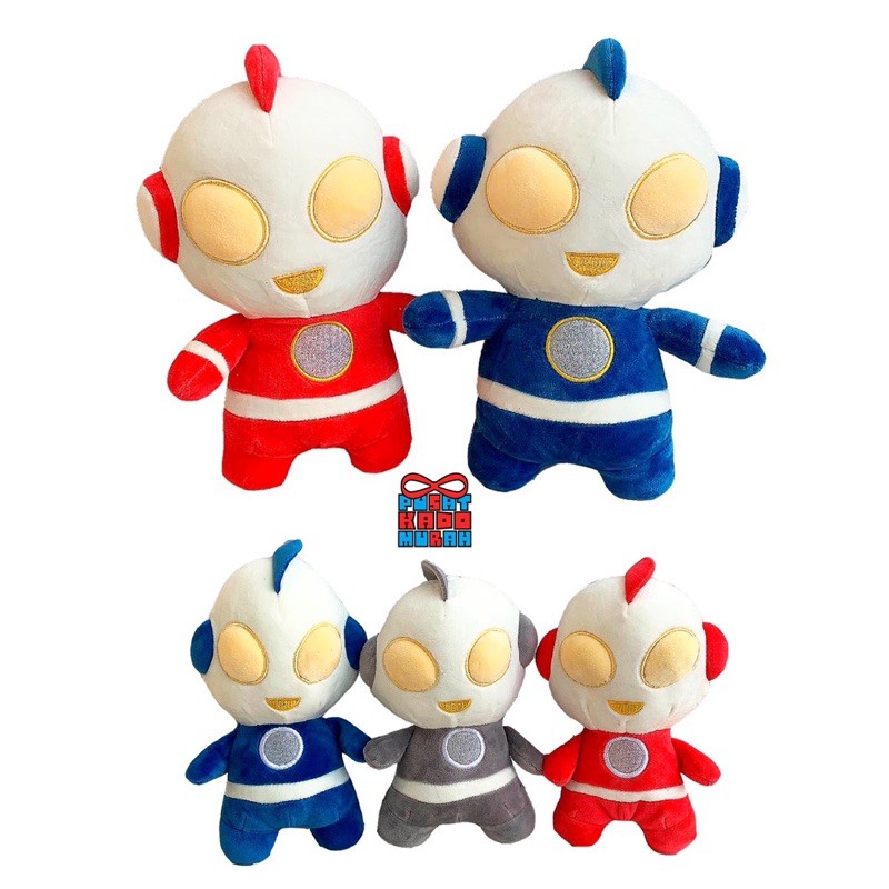 Boneka Ultraman - Red / Blue / Grey