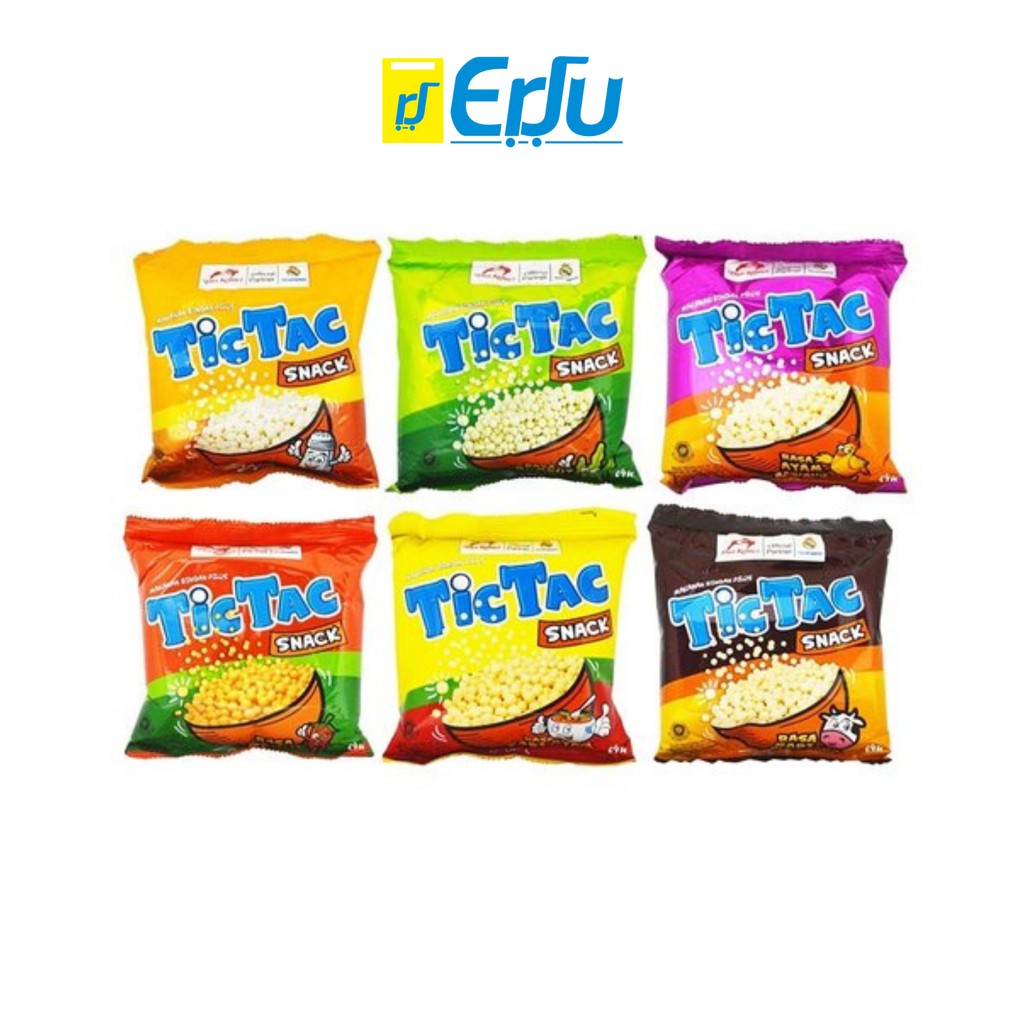 

Paket 5pcs TIC TAC Snack Pilus 20 gr