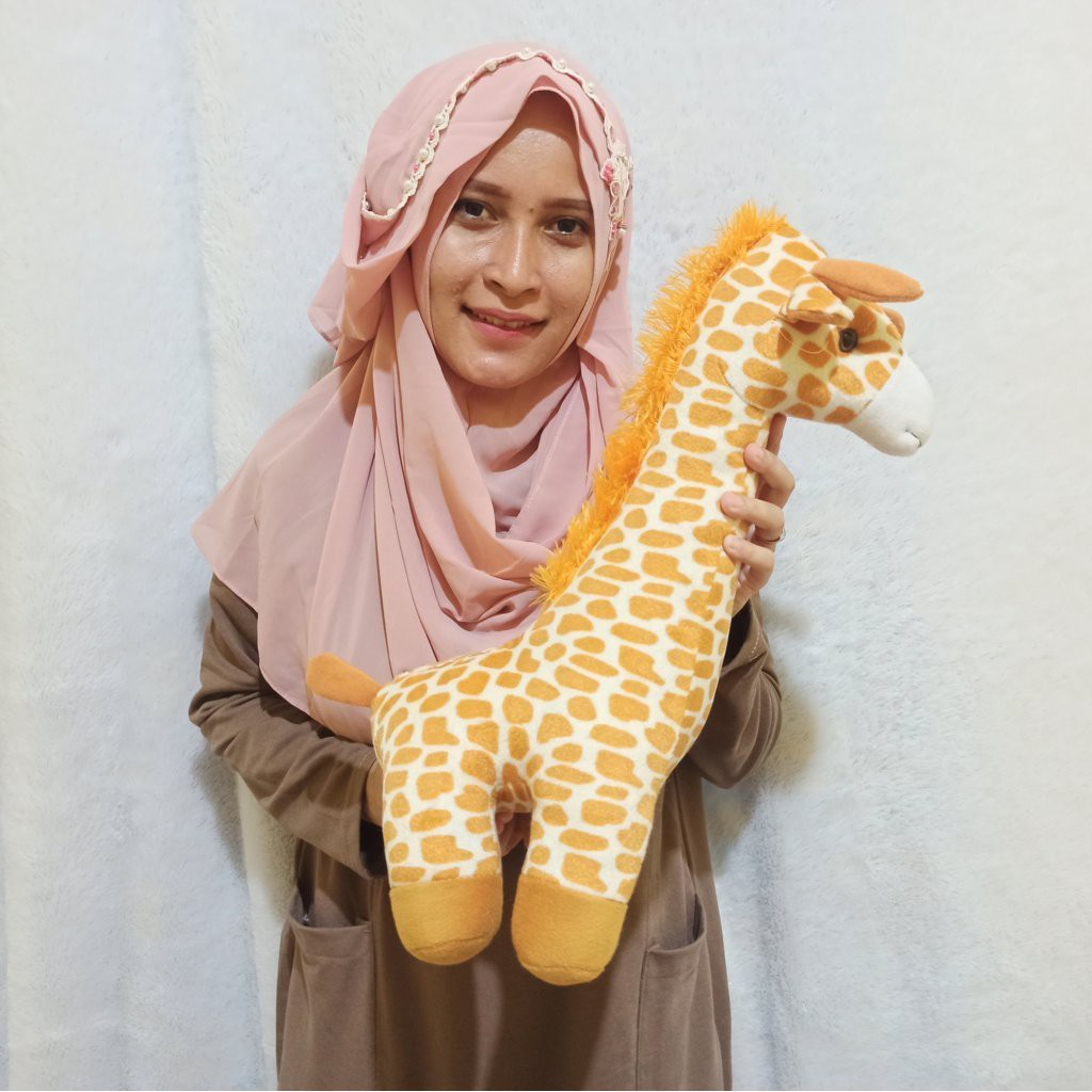 Boneka Jerapah L murah