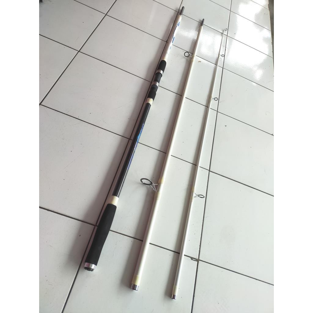 Joran Pancing Sambung 3 Sabpolo Stinger 390 420 Joran Laut Carbon kuat