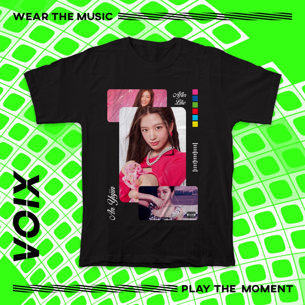 Kaos Kpop IVE "After LIKE" Tee - | Yujin | Gaeul | Rei | Wonyoung | Liz | Leeseo |