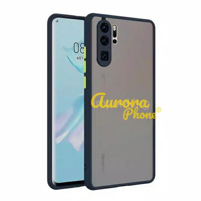 CASE HUAWEI P30 PRO COVER FROSTED CAMERA PROTECTION CASING P30PRO - HITAM, HUAWEI P30 PRO