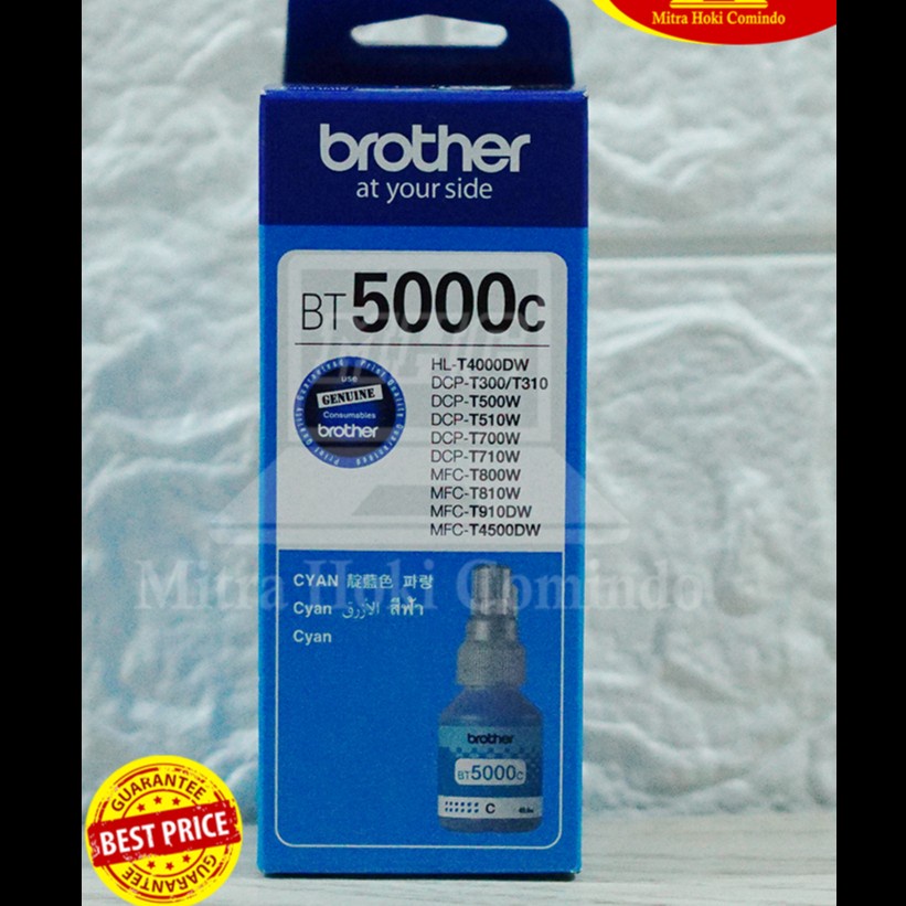 TINTA BROTHER BT 5000 BT5000 CYAN ORIGINAL