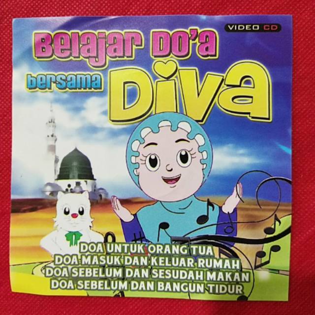 Terlaris kaset video VCD Lagu pendidikan Anak Belajar DOA Bersama DIVA