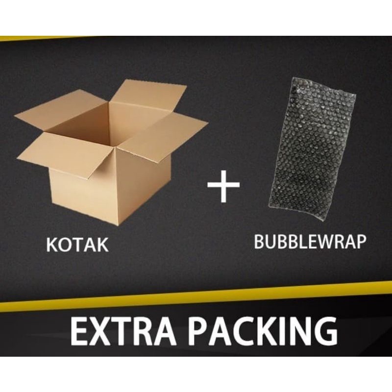 Xtra Packing Bubble Wrap + Kardus