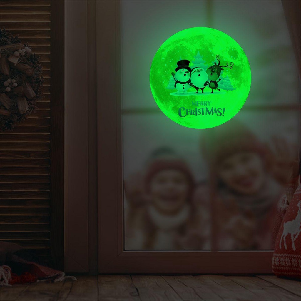 R-bunga Bercahaya Stiker Dinding Dekorasi Kamar Anak Dekorasi Jendela Rumah Decal Glow In The Dark