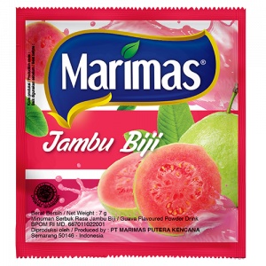 

Marimas Minuman Serbuk Instan Rasa Jambu Biji Kemasan Sachet 7gr ( 1 Renceng = 10 Sachet )