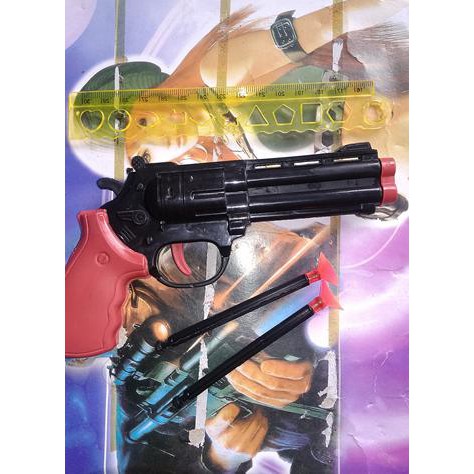 mainan anak tradisional pistolan peluru karet