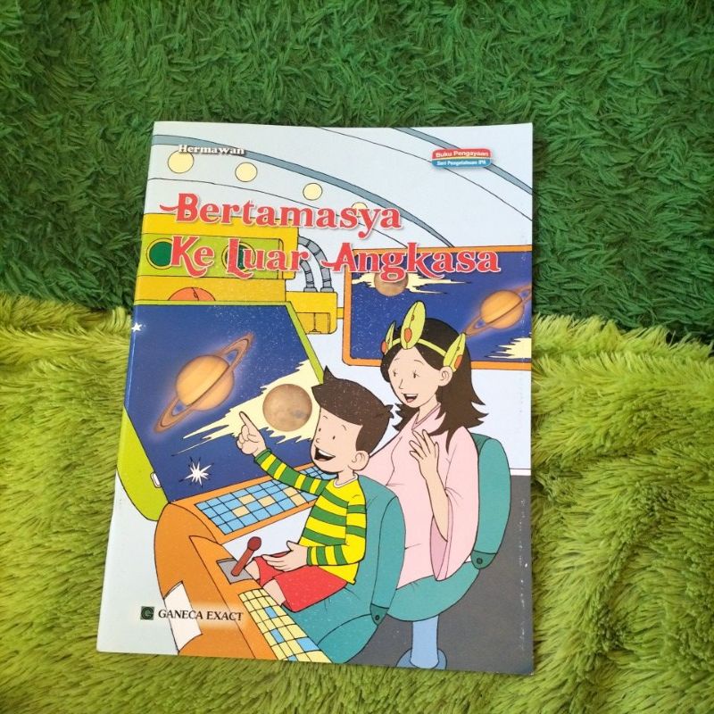 ORIGINAL BUKU DONGENG DAN CERITA ANAK BERTAMASYA KE LUAR ANGKASA FULL COLOUR