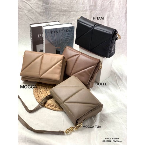 VINCY ESTER - TAS SLEMPANG WANITA//FASHION KEKINIAN//TAS REMAJA// TAS MURAH//VINCY ESTER PREMIUM