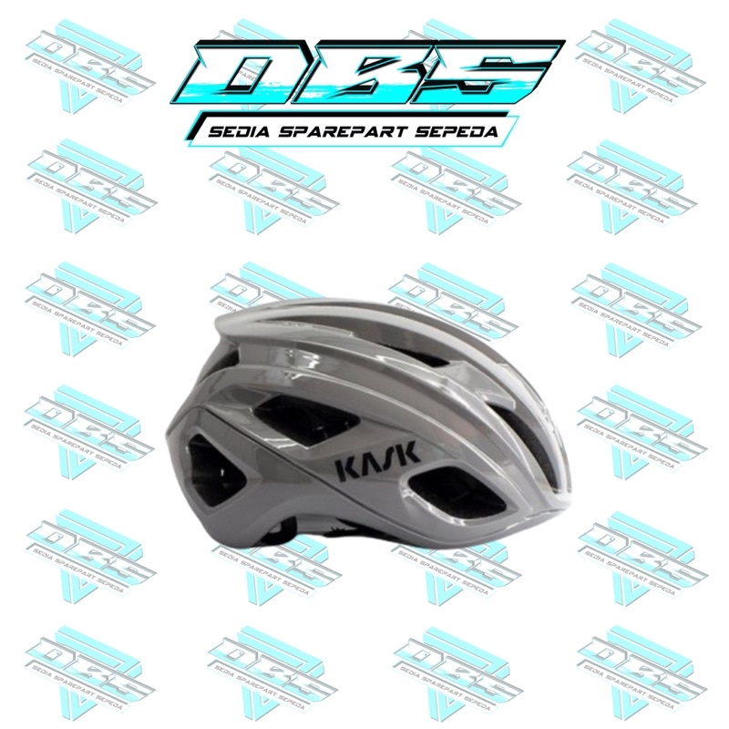 HELM KASK MOJITO 3 CUBED GREY HELMET SEPEDA ROADBIKE