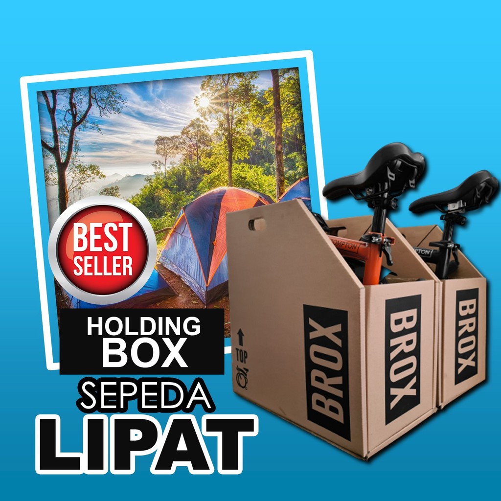 Holding Box Brompton Tempat Menyimpan Sepeda Tempat Sepeda Lipat