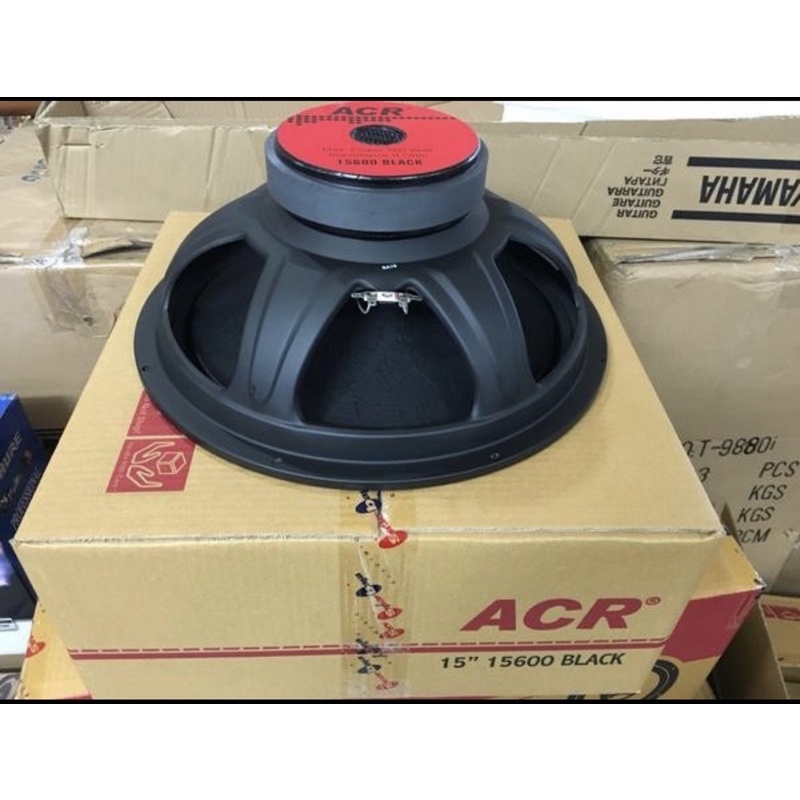 Speaker acr 15600 black platinum series woofer 15 inch