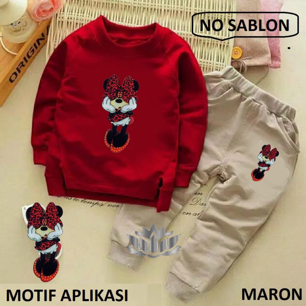 BO - SETELAN MICKEY SHAME / FASHION ANAK-ANAK / SETELAN ANAK-ANAK / PAKAIAN ANAK-ANAK/ SET ANAK-ANAK