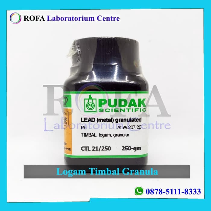 Logam Timbal Serbuk (Pb) / Lead Powder 500 Gram Original Quality