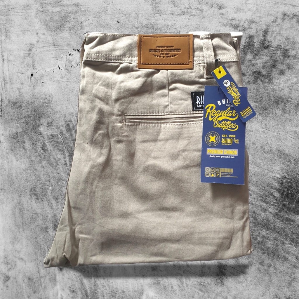 NEW PRODUCT Celana Original Chinos pria RHINO TERBARU melar halus combed diamont