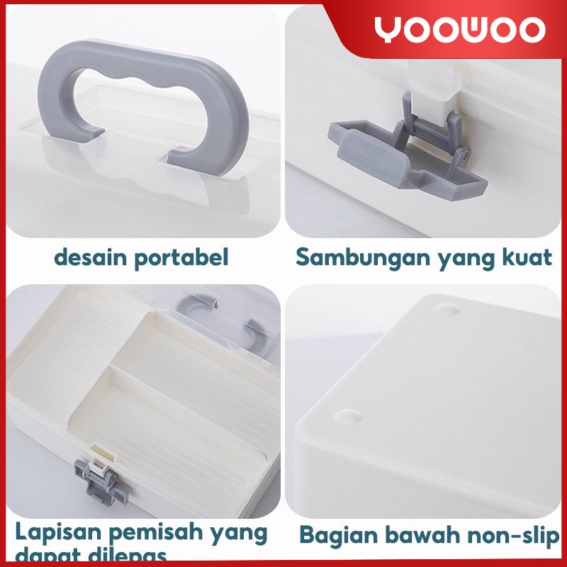 Kotak Obat / Penyimpanan Serbaguna / Medicine box / Storage Box Serbaguna