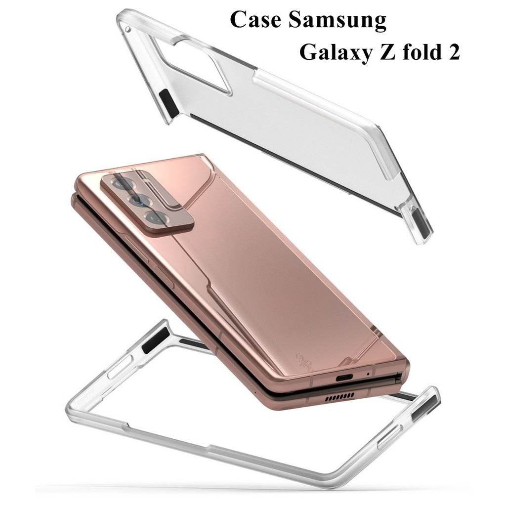 Case Samsung Galaxy Z Fold 2 5G Premium Transparent Matte Clear Case