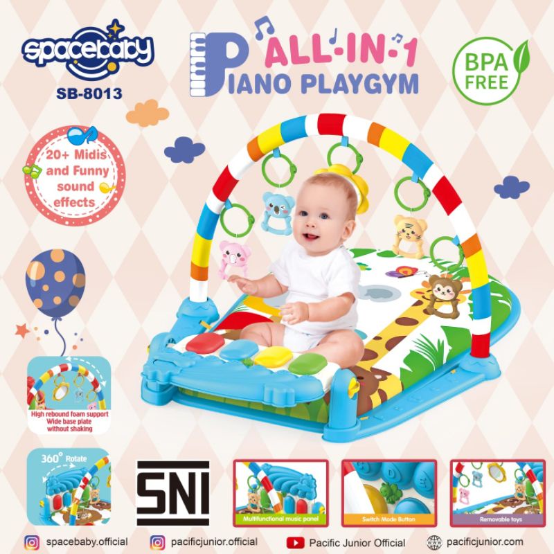 Piano Playgim Playmate Space baby Murah dan Bagus