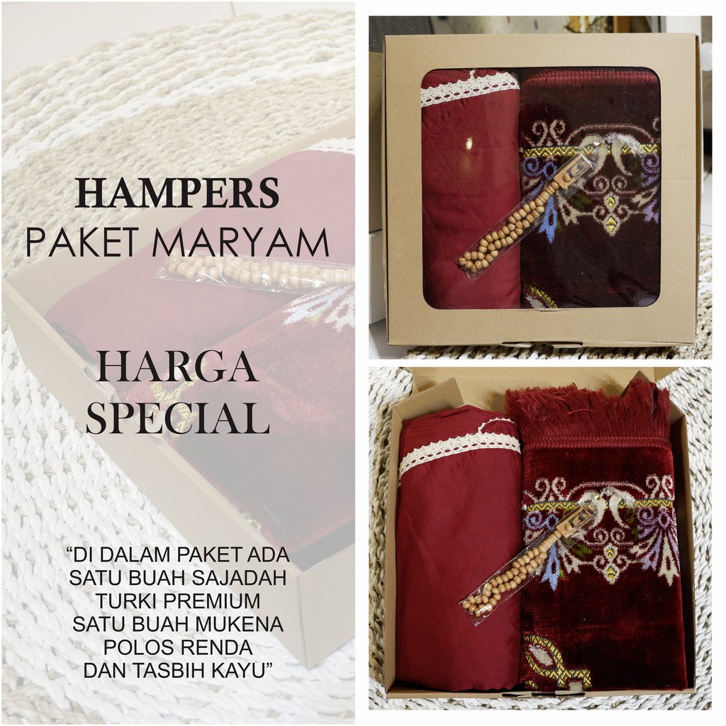 Hampers Sajadah dan Mukena,Hampers Muslim