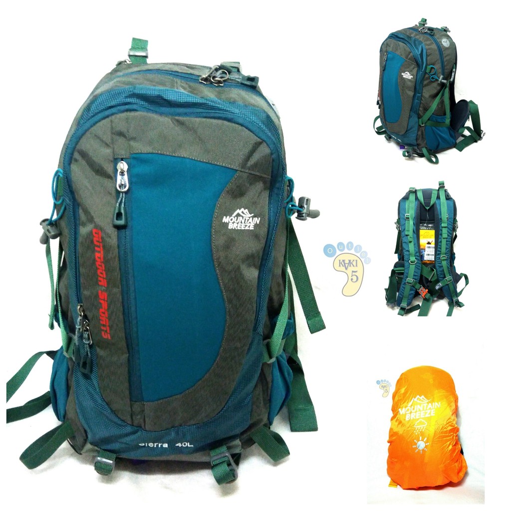 Jual TAS GUNUNG CARRIER MOUNTAIN BREEZE 40 LITER 02 ORI Indonesia