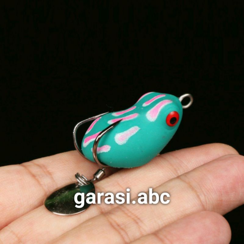 Soft Frog Umpan Pancing Kodok 3cm 4,2g Swim Bait Fishing Lure Katak Casting Gabus Tiruan Artifisial Artificial Kutuk Relix Nusantara Sungai Waduk Danau Kali Apung