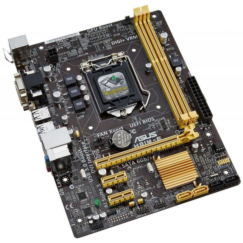 MAINBOARD ASUS H81M-K (L1150/DDR3/VGA/HDMI/SOUND/LAN) MOTHERBOARD