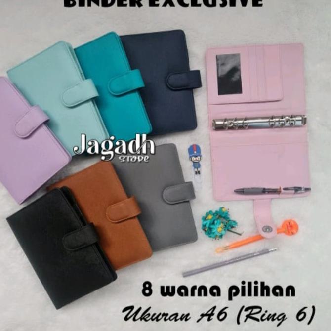 

BINDER POLOS A66ring BAHAN EXCLUSIVE 8 WARNA PILIHAN ..