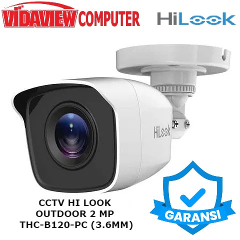 CCTV HILOOK OUTDOOR 2 MP (THC-B120-PC) 3.6MM