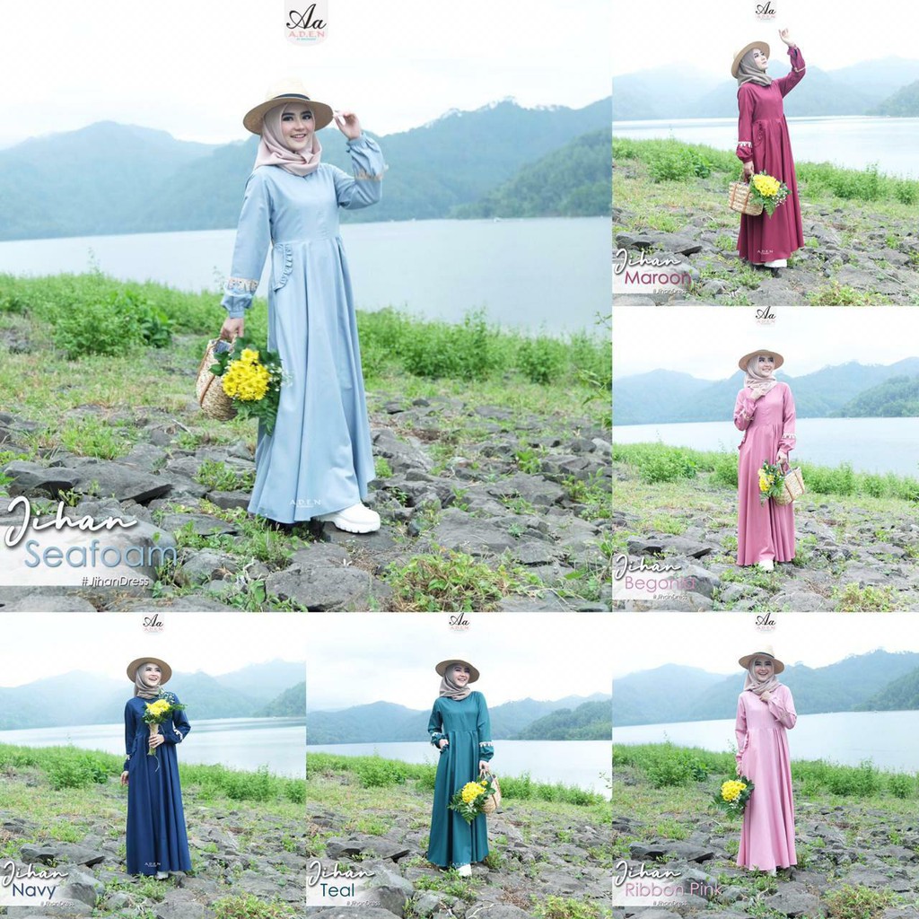 Gamis Jihan Dress Muslim Wanita