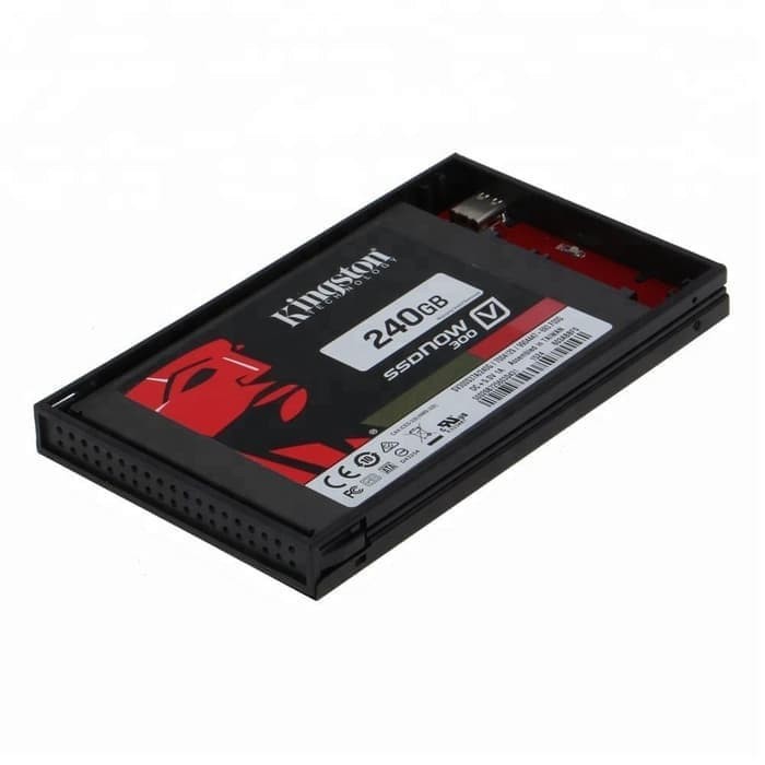 Case Hardisk USB3.1 Type C To SATA III 2.5&quot; inch HDD/SSD Aluminium Box 3.1