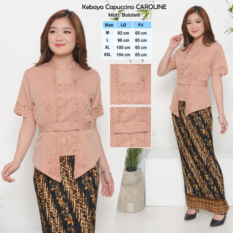 Kebaya Kutu Baru Encim Senada Terbaru Katun laser import