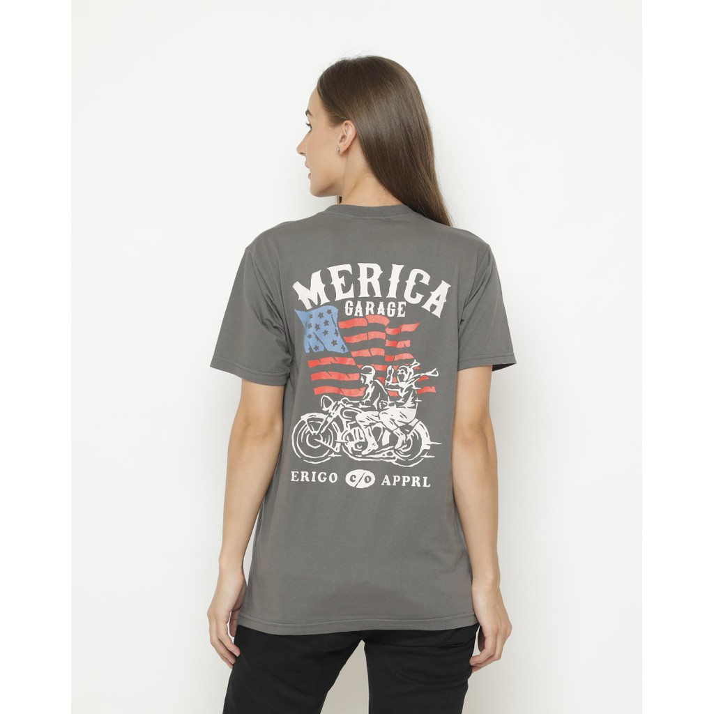 

Erigo T-Shirt American Ride Darkgrey